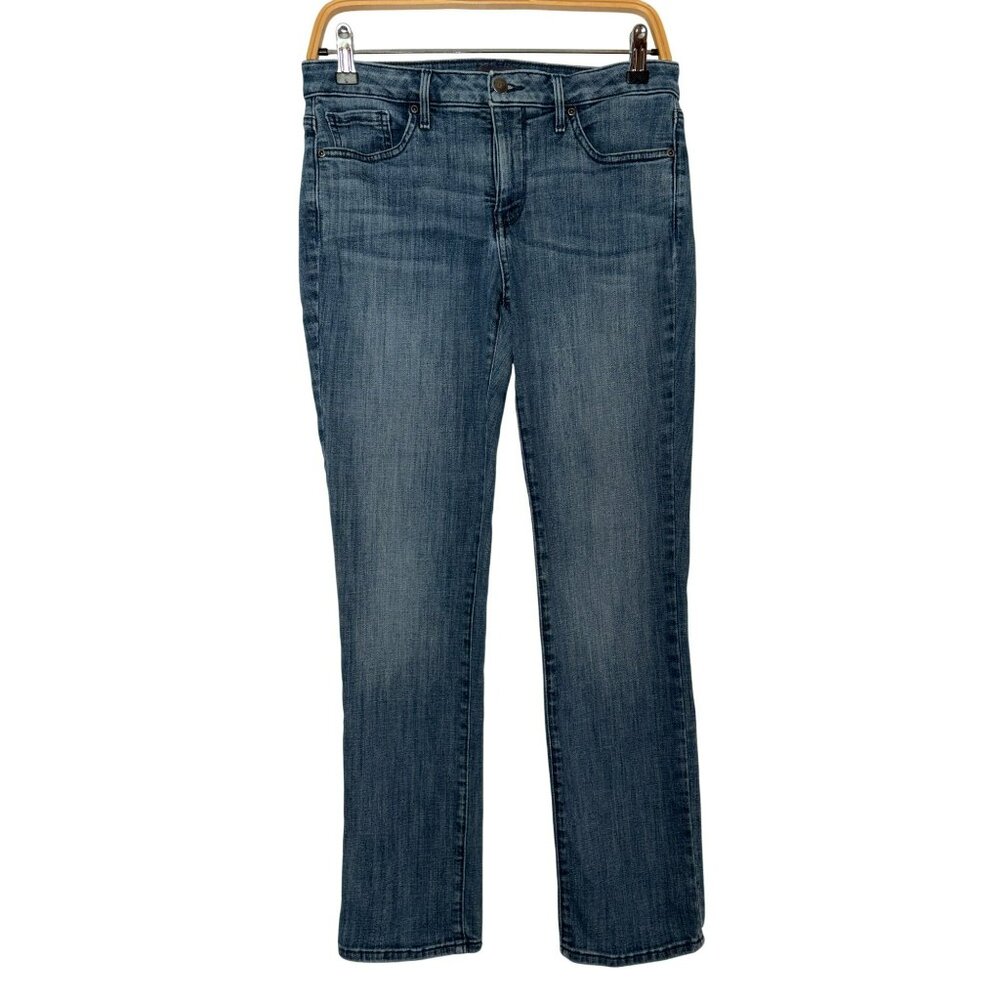 NYDJ Sheri Slim Jeans Medium Wash Denim Size 6